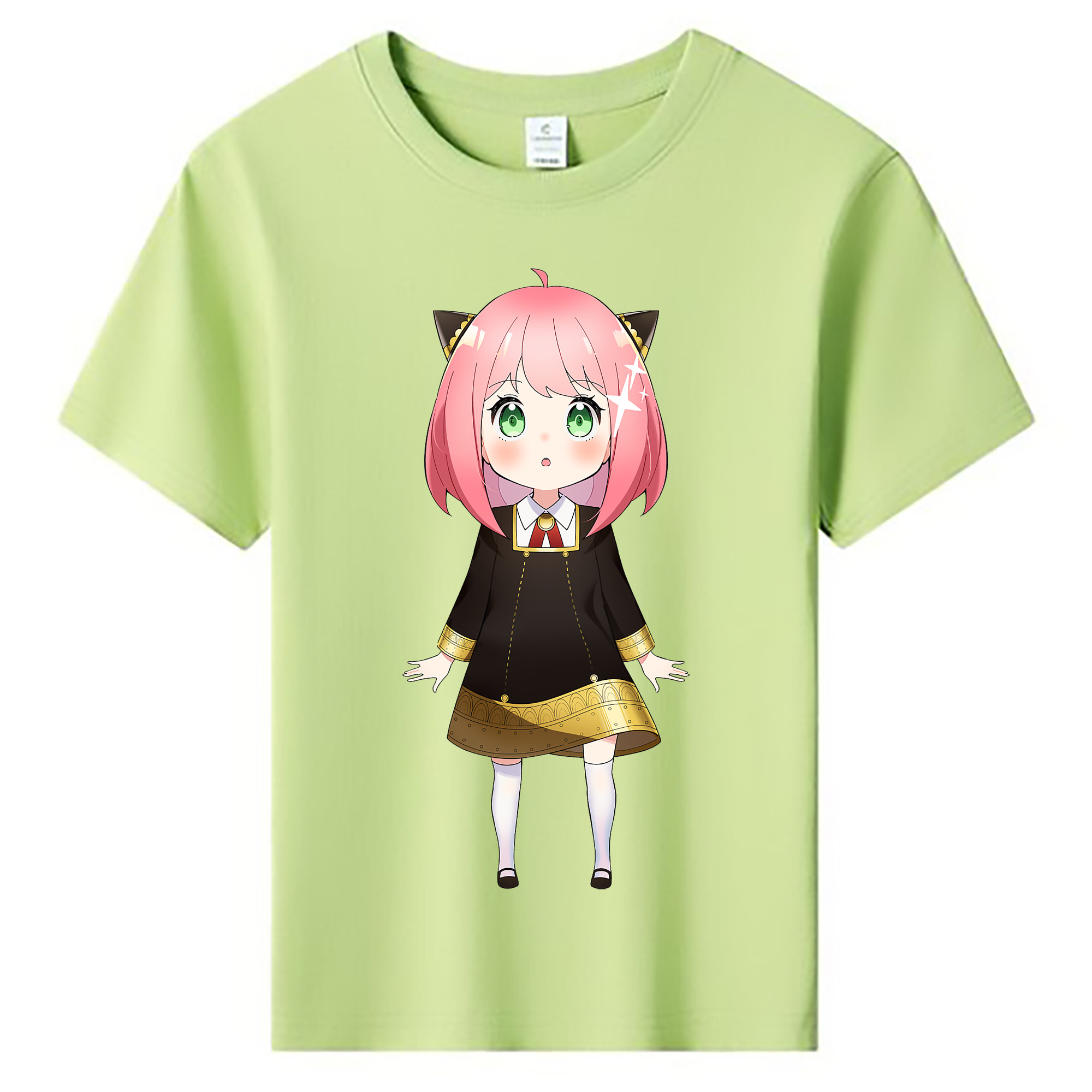 （画像用） SPY×FAMILY间谍家家酒 綿100％キッズTシャツ（フロントプリント）